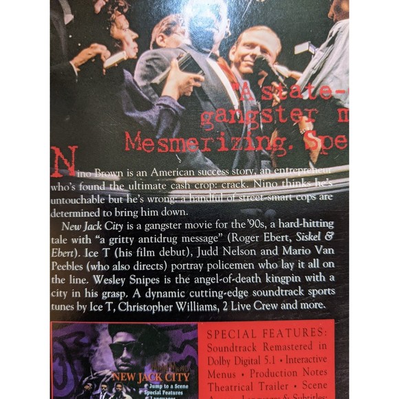 New Jack City DVD - Picture 3 of 3